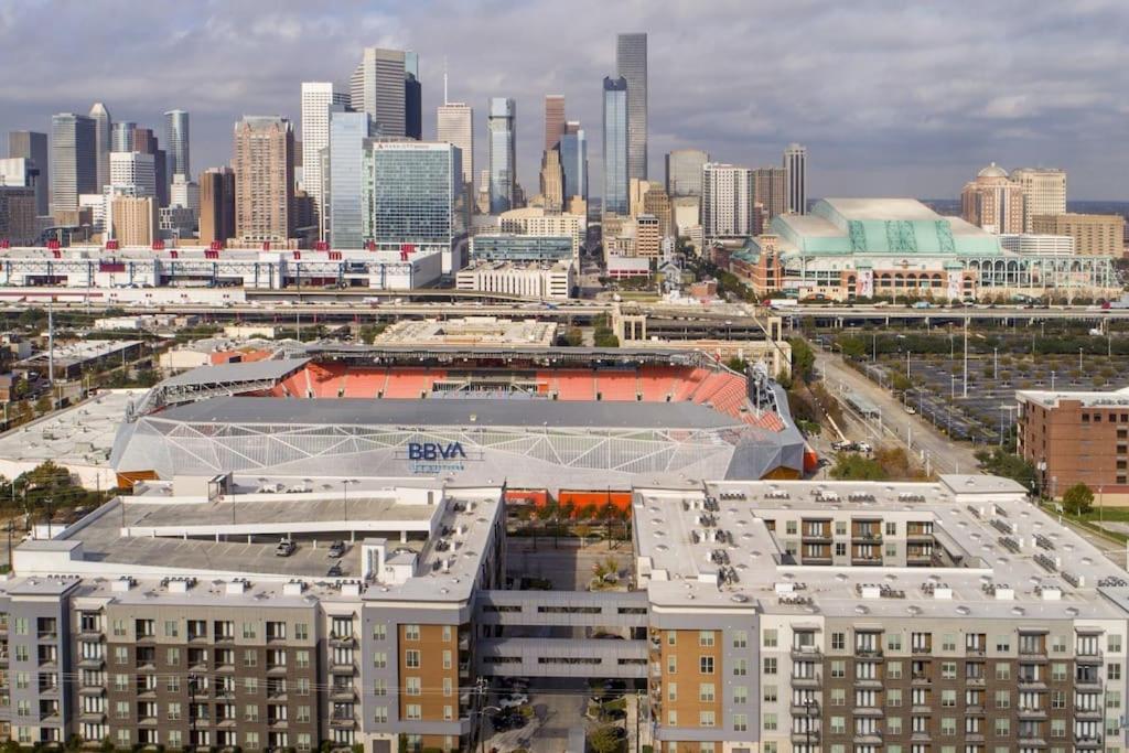 U4 Penthouse Downtown Houston Apartment Bagian luar foto