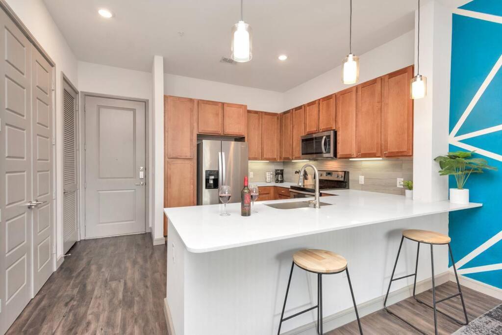 U4 Penthouse Downtown Houston Apartment Bagian luar foto
