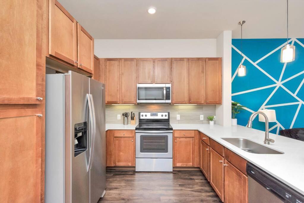 U4 Penthouse Downtown Houston Apartment Bagian luar foto