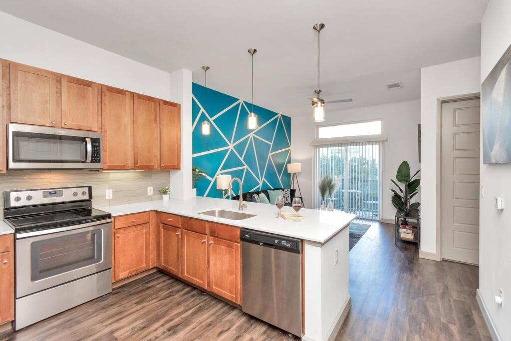 U4 Penthouse Downtown Houston Apartment Bagian luar foto