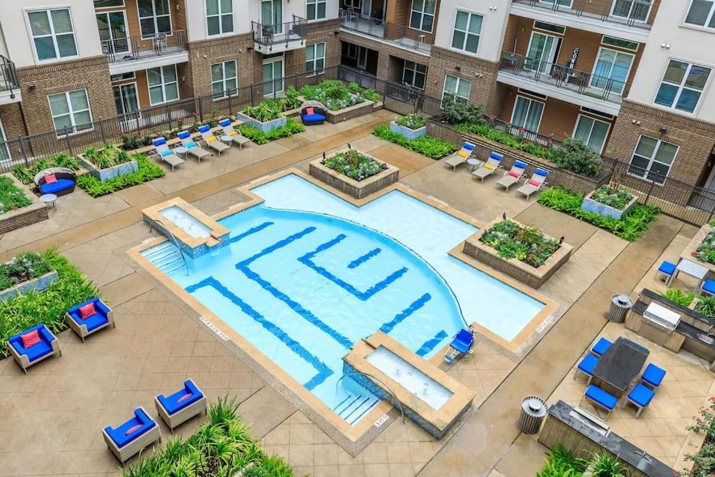 U4 Penthouse Downtown Houston Apartment Bagian luar foto