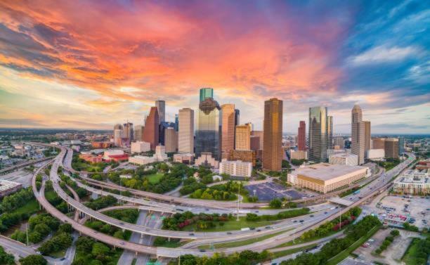 U4 Penthouse Downtown Houston Apartment Bagian luar foto